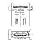 DX07S024WJ3R400 USB连接器 DX07S024WJ3R400 USB连接器
