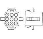 880124 管脚和插座连接器