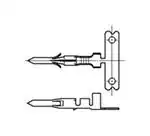 350629-8 管脚和插座连接器 350629-8 管脚和插座连接器