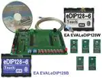 EA EVALeDIP128W 显示开发工具