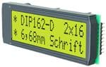 EA DIP162-DNLED 显示器