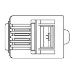940-SP-3066-B25 模块式连接器/以太网连接器 940-SP-3066-B25 模块式连接器/以太网连接器