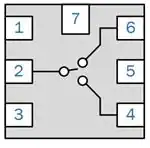 RFSW8008TR7 无线和射频半导体 RFSW8008TR7 无线和射频半导体