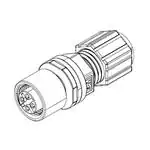 3N304-A000-S08BF 圆形连接器 3N304-A000-S08BF 圆形连接器