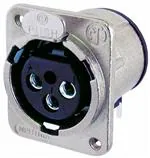 NC3FDM3-V 音频与视频连接器 NC3FDM3-V 音频与视频连接器