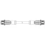 M12A08ML-12AML-SDA05 电缆组件 M12A08ML-12AML-SDA05 电缆组件