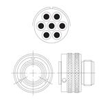 PKB06RFC24-10T 军用规格/军用类型 PKB06RFC24-10T 军用规格/军用类型