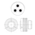 PKB06RFC20-19R 军用规格/军用类型 PKB06RFC20-19R 军用规格/军用类型