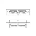 G17K09101001EU D-Sub连接器 G17K09101001EU D-Sub连接器