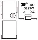 3223W-1-200E 电位器、微调器和变阻器 3223W-1-200E 电位器、微调器和变阻器