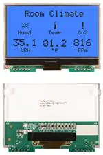 NHD-C12864A1Z-FSB-FBW-HTT 显示器