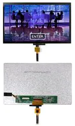 NHD-10.1-1024600AF-ASXV#-CTP 显示器 NHD-10.1-1024600AF-ASXV#-CTP 显示器