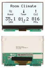 NHD-C12864A1Z-FSW-FBW-HTT 显示器