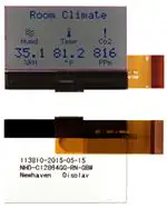 NHD-C12864GG-RN-GBW 显示器 NHD-C12864GG-RN-GBW 显示器
