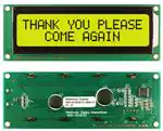 NHD-0216S3Z-FL-GBW-V3 显示器