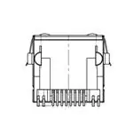 GWLEX-SMT-S988G/Y 模块式连接器/以太网连接器 GWLEX-SMT-S988G/Y 模块式连接器/以太网连接器