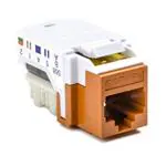 RJ45FC5E-ORN 模块式连接器/以太网连接器 RJ45FC5E-ORN 模块式连接器/以太网连接器