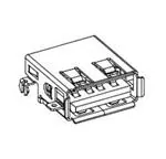 48258-0001 USB连接器 48258-0001 USB连接器