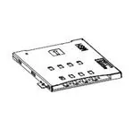 78526-0001 存储器连接器