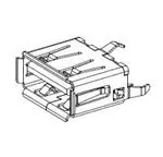 105057-0001 USB连接器